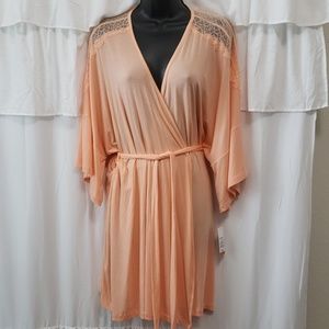 Gilligan & O'Malley Peach Sorbet Robe XL/XXL